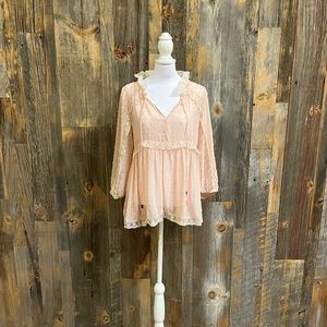 Light pink Vici blouse